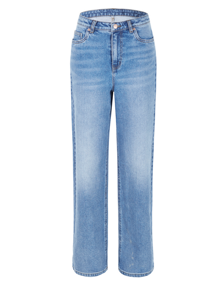 "Alex" Non-Stretch Boyfriend Jeans, High waist, Relaxed fit HEBWWSHETU