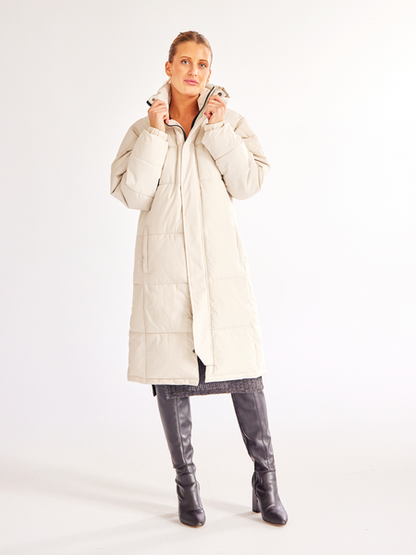 Women’s Winter Jacket Longline Padded Coat