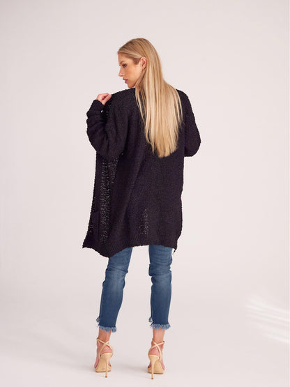 Women's Long Sleeve Soft Knitted Open Front Cardigans