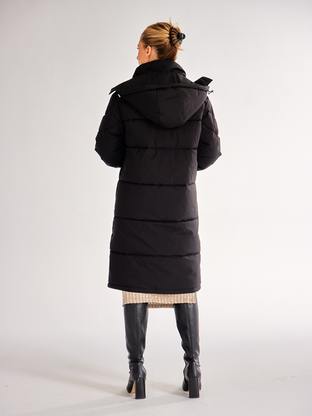 Women’s Winter Jacket Longline Padded Coat