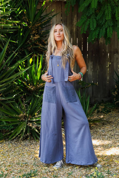 Women's Casual Camisole Jumpsuit Wide Leg Jumpsuit YJS240419001