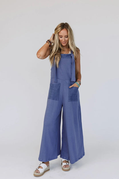 Women's Casual Camisole Jumpsuit Wide Leg Jumpsuit YJS240419001