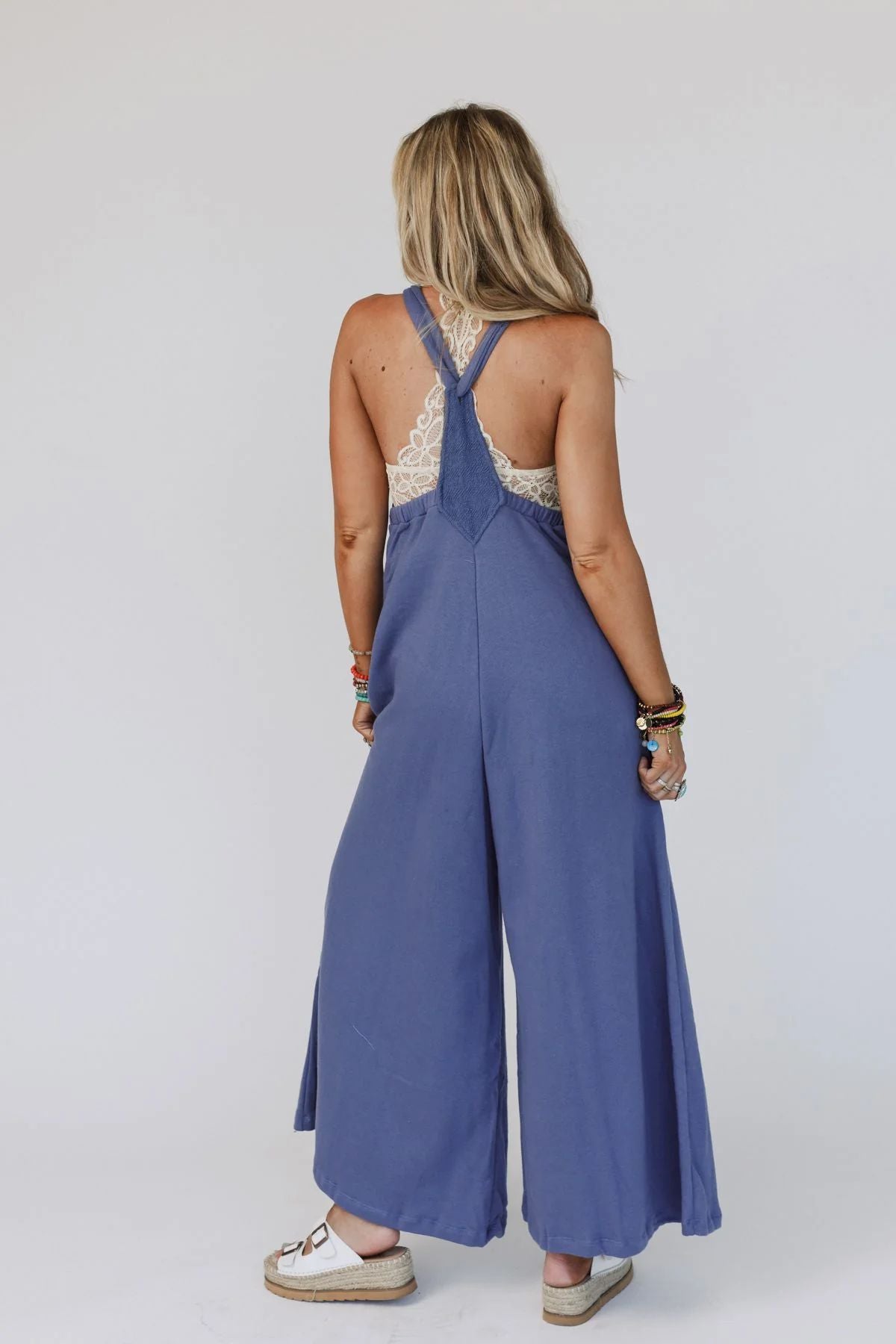 Women's Casual Camisole Jumpsuit Wide Leg Jumpsuit YJS240419001