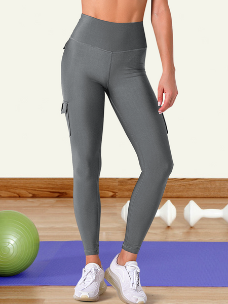 High Waisted Leggings With 4 Pockets H3775TTFKN