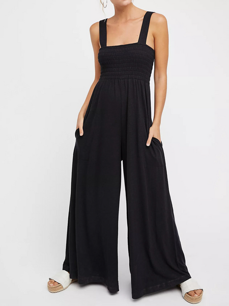 Sleeveless Loose Wide Leg Jumpsuit HWEKS9VHRD