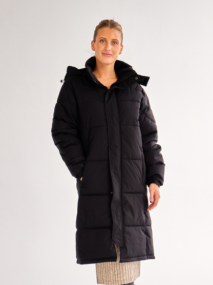 Women’s Winter Jacket Longline Padded Coat